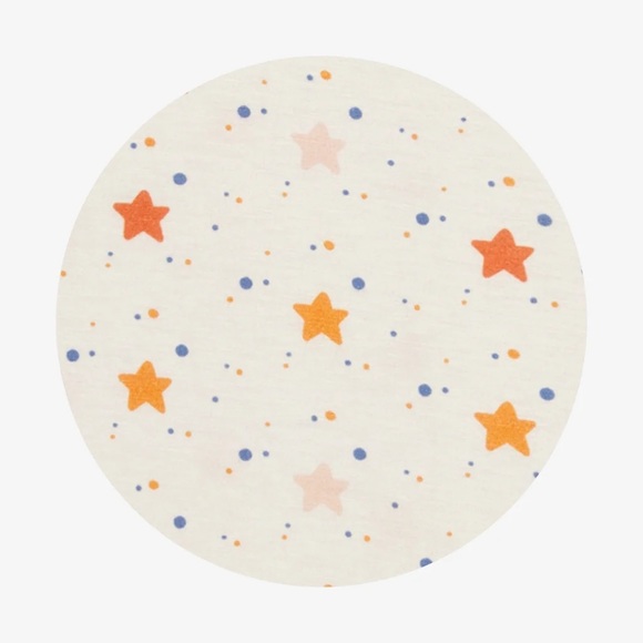 ❌ 🆕 Posh Peanut Jetson Beige Stars Plush Patoo Bamboo Blanket - Picture 2 of 9